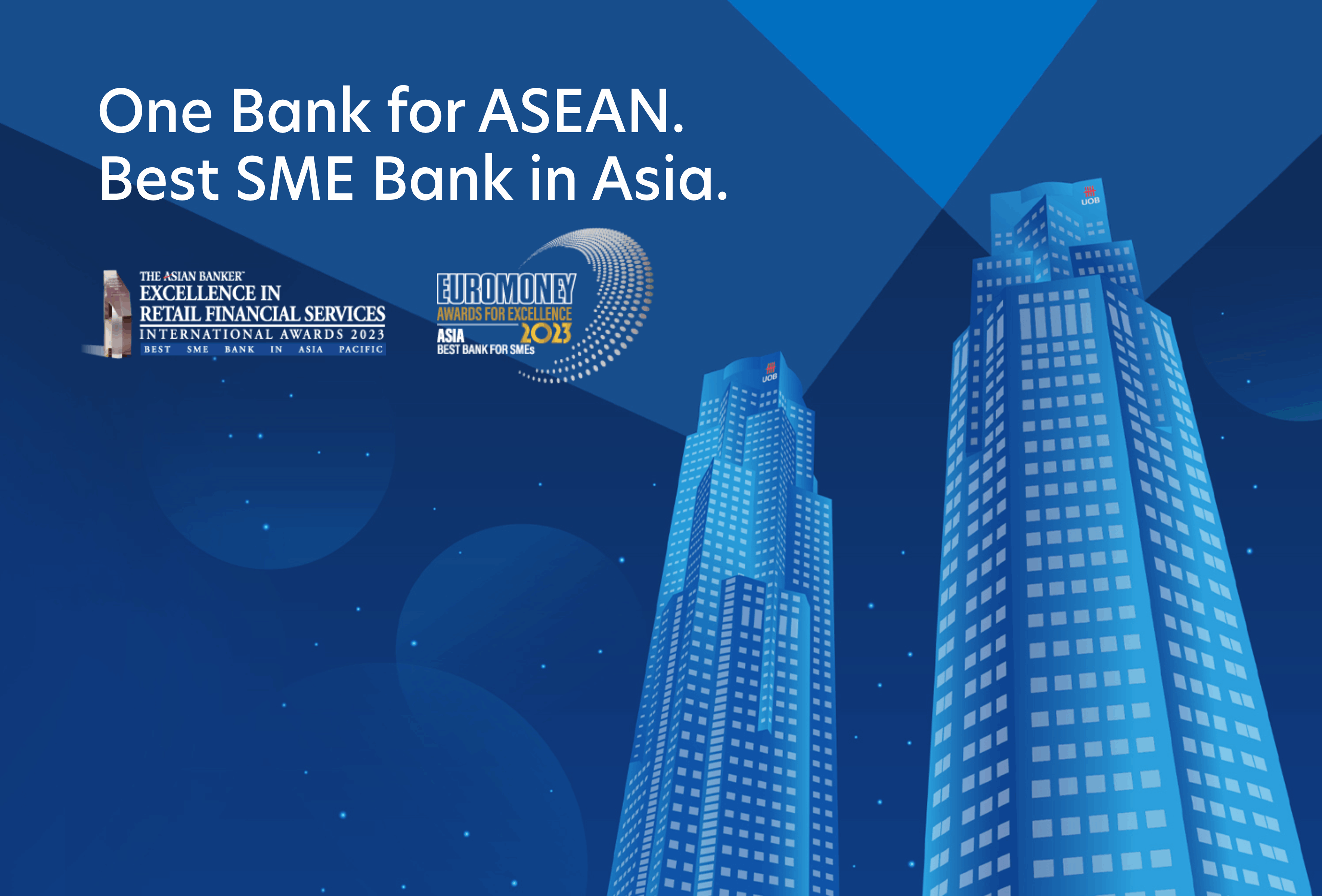 One Bank For ASEAN. Best SME Bank in Asia