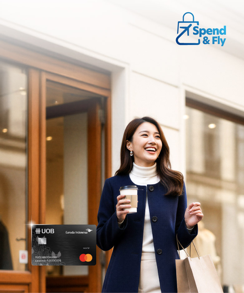GIUC Spend & Fly: Bonus 50% GarudaMiles untuk Transaksi di Luar Negeri