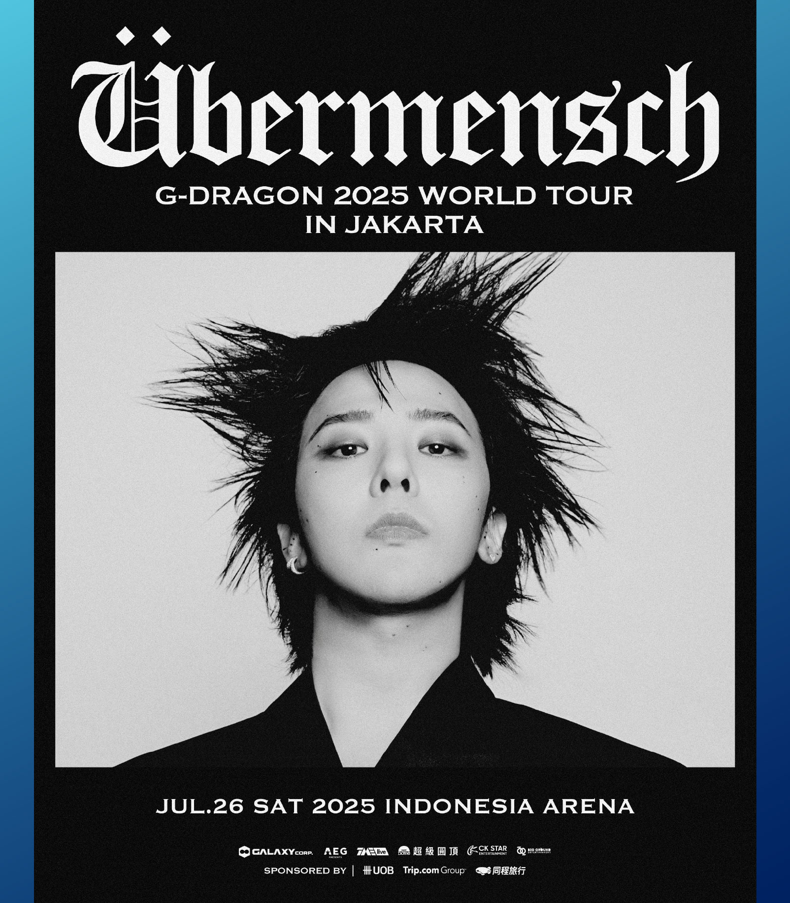G-DRAGON 2025 WORLD TOUR [Übermensch] IN JAKARTA