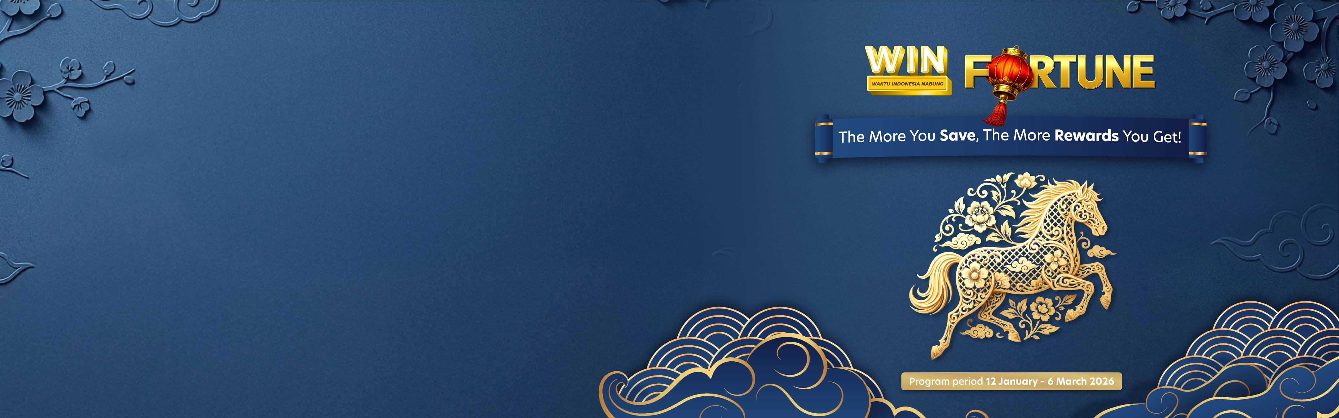 Enjoy the Lunar New Year with Prosperity & Rewards with WIN Fortune