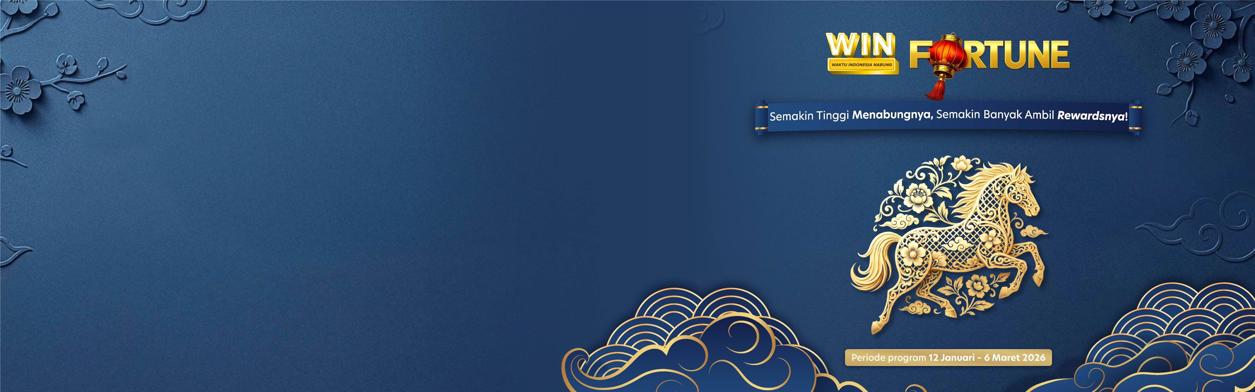 Imlek Penuh Keberuntungan & Rewards dengan WIN Fortune