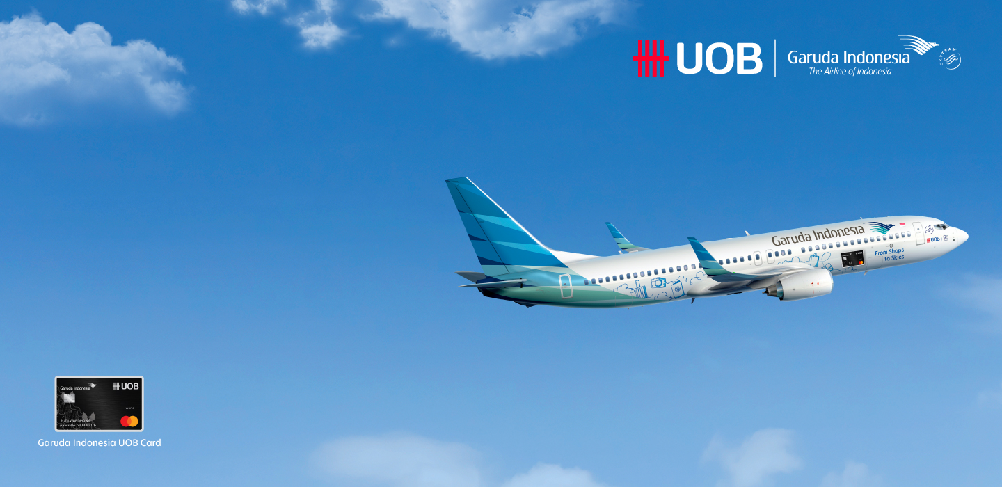 Livery spesial dari Kartu Kredit Garuda Indonesia UOB