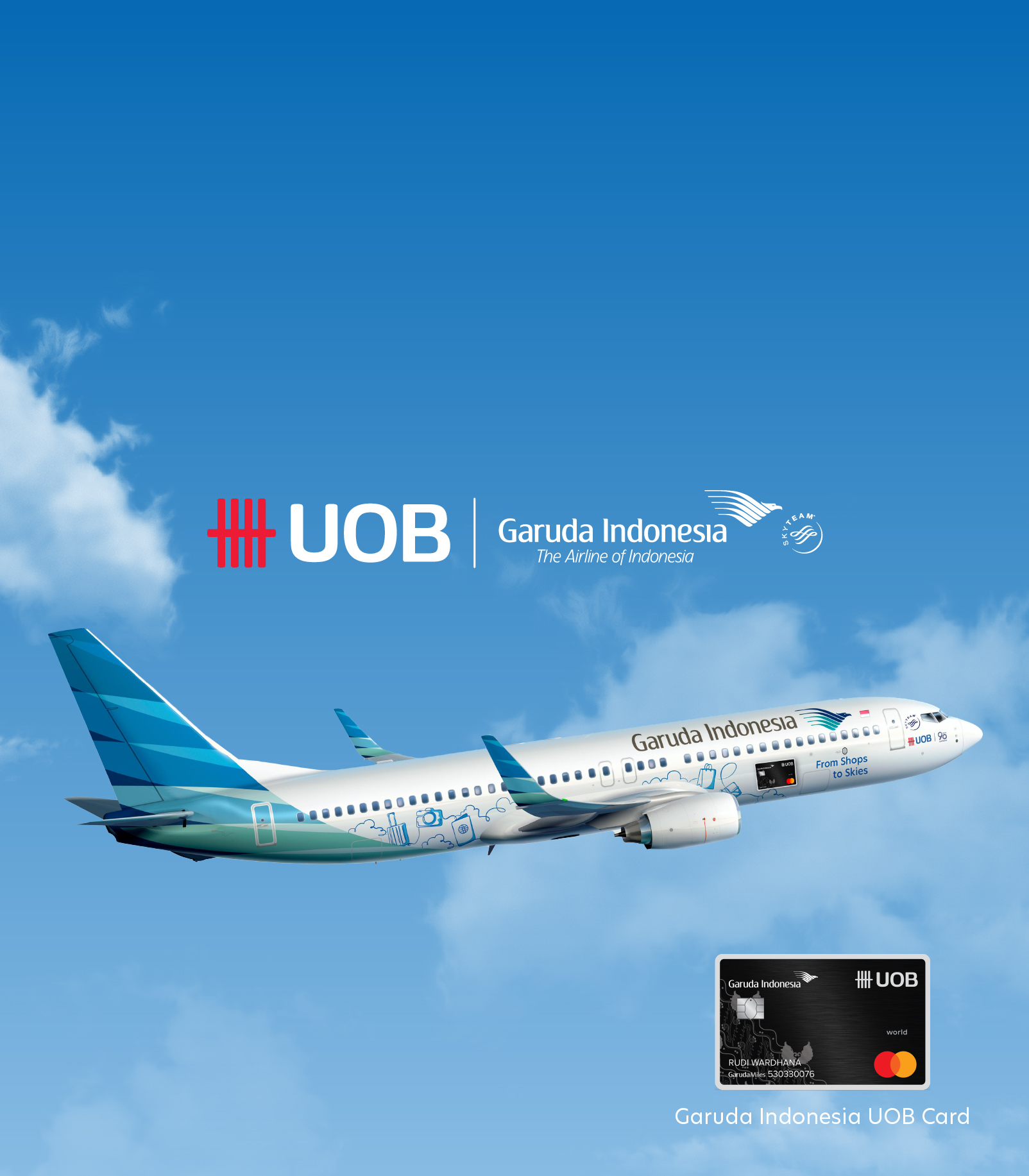 Livery spesial dari Kartu Kredit Garuda Indonesia UOB