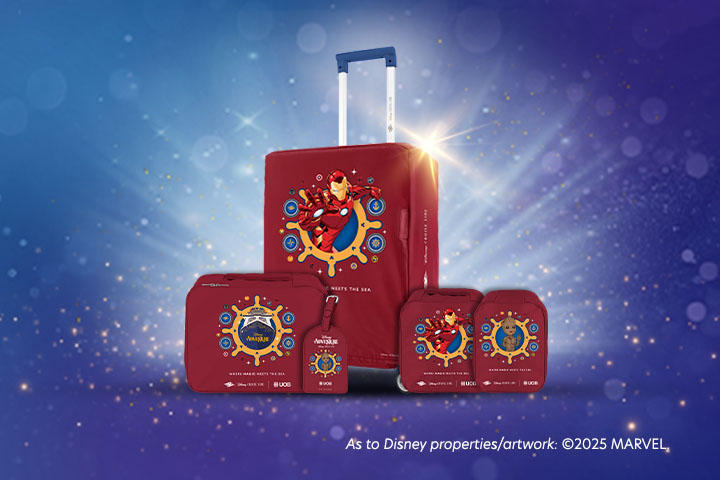 /Luggage Set bertema Marvel