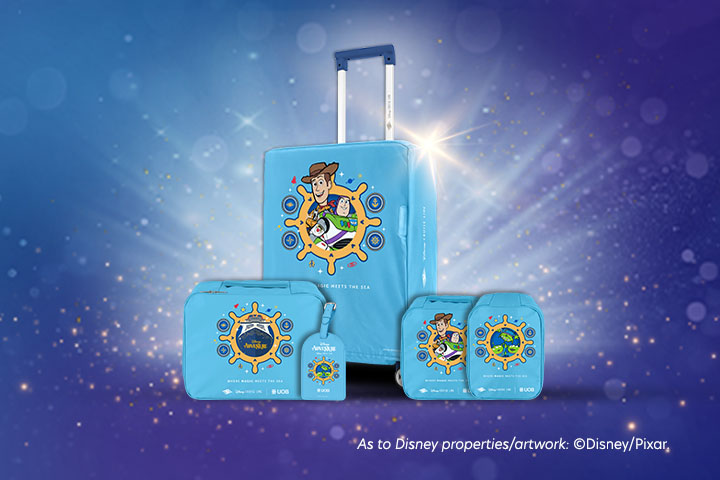/Luggage Set bertema Pixar