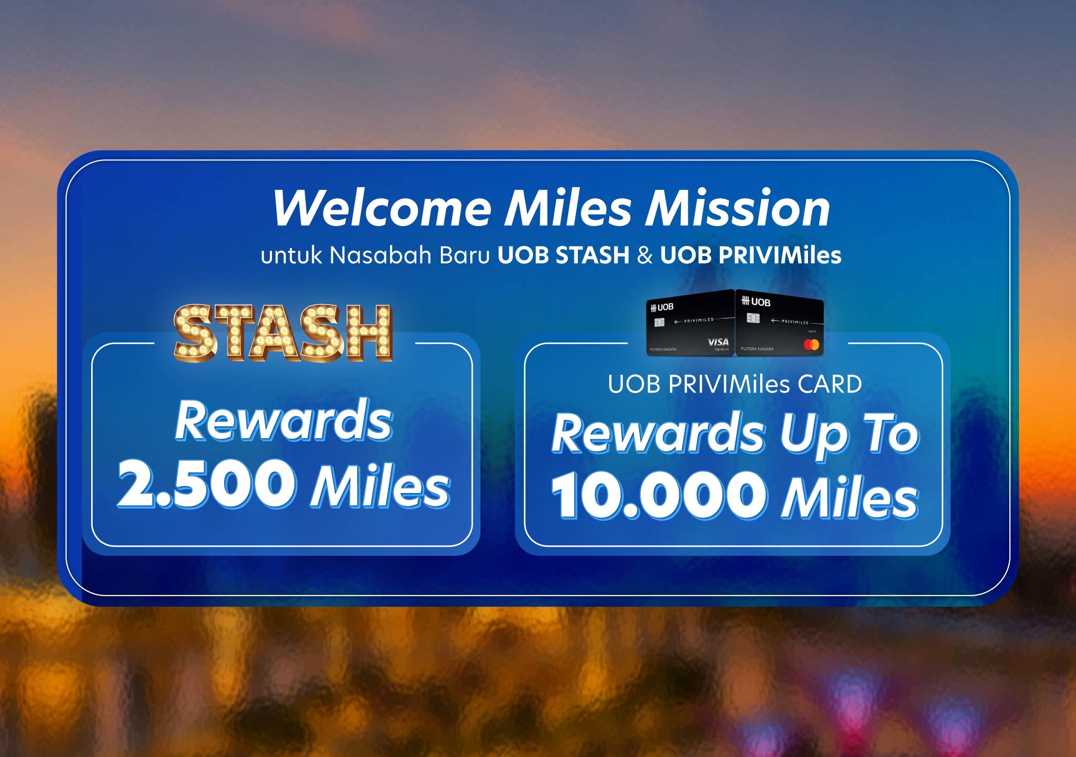 Welcome Miles Mission