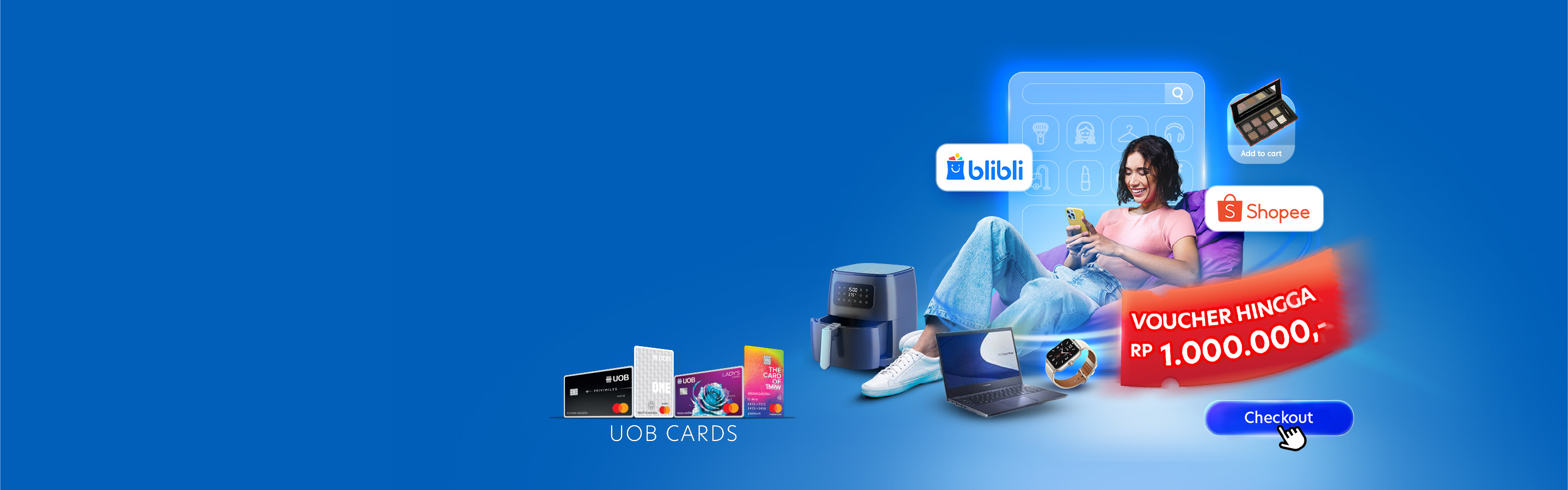 Accumulate your transactions, exciting voucher rewards await!