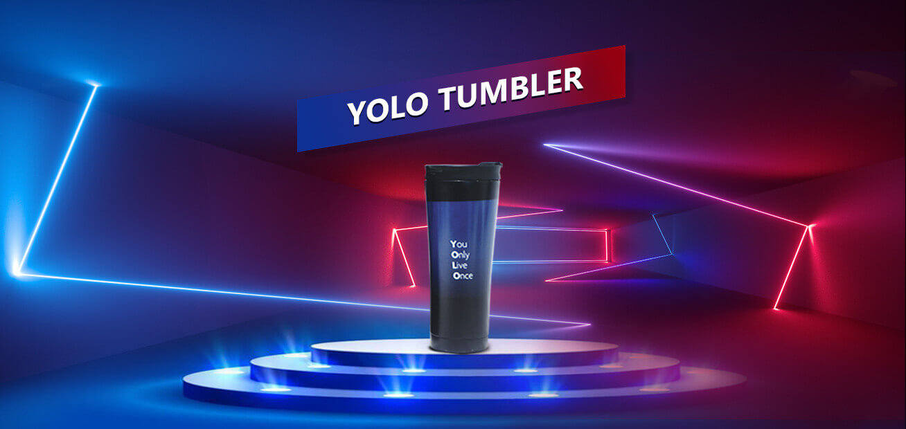 UOB YOLO Travel Tumbler