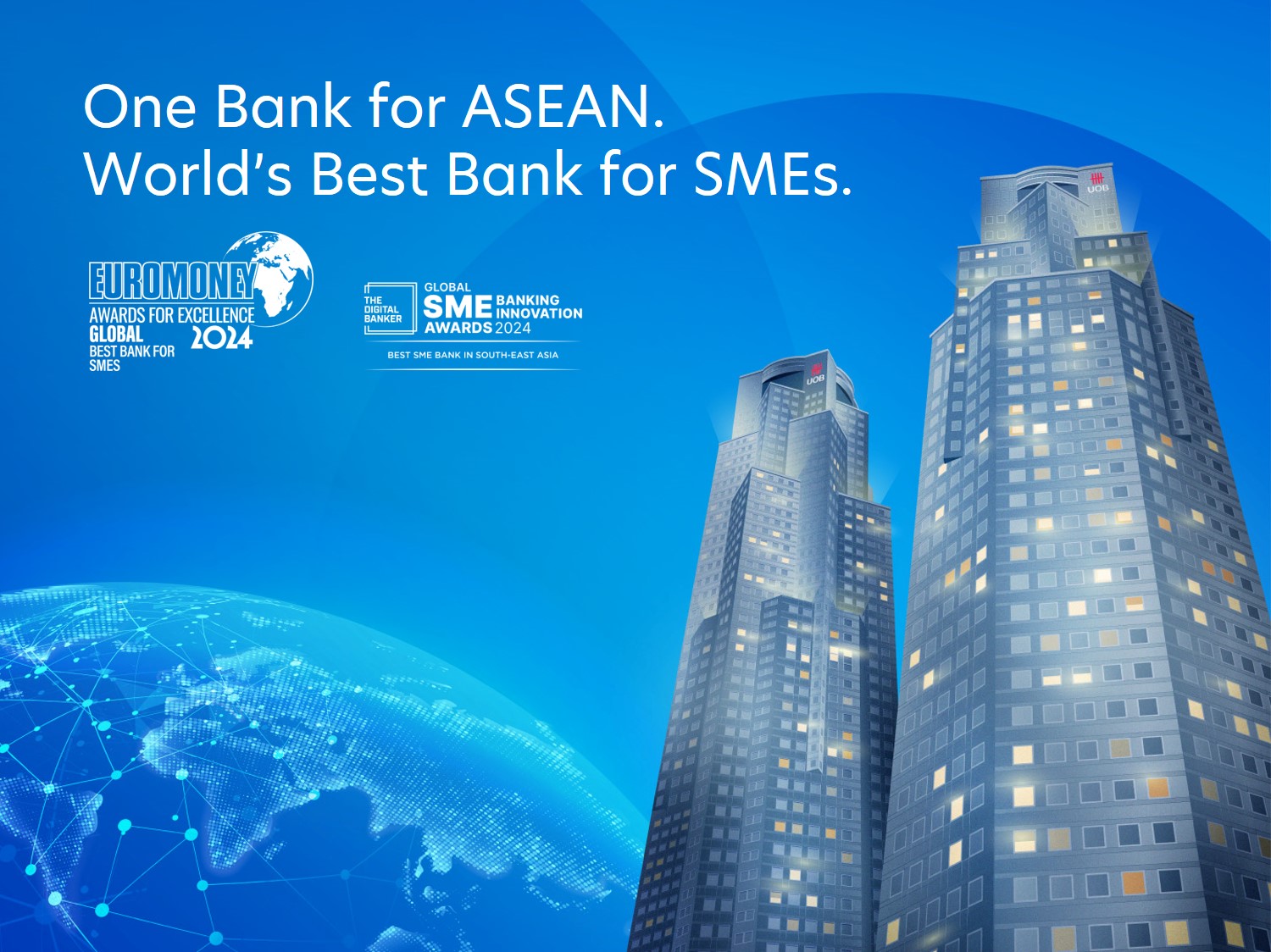 One Bank For ASEAN. Best SME Bank in Asia