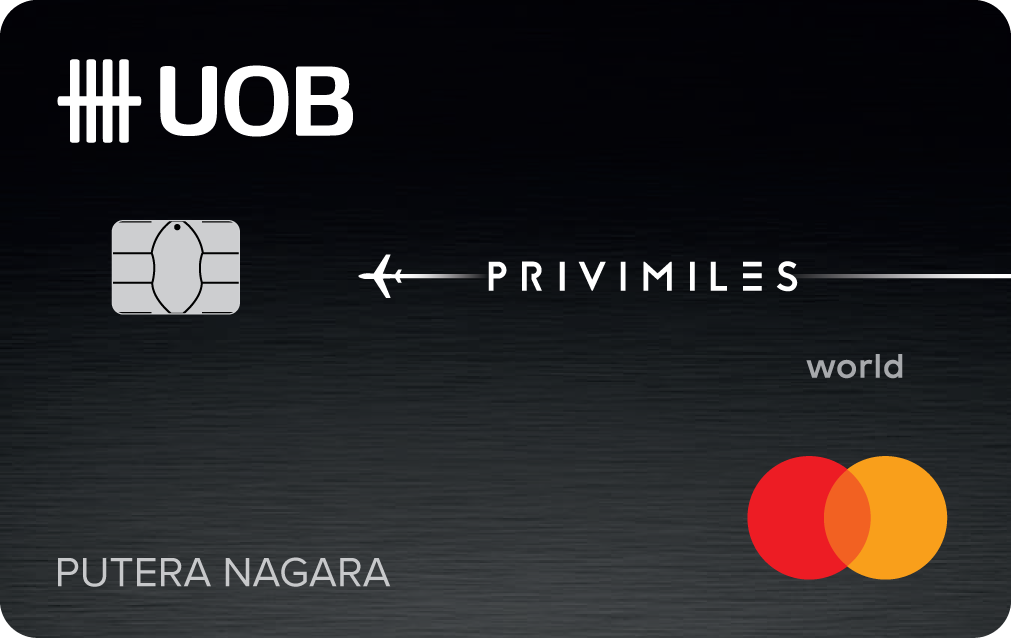 Dapatkan miles tanpa batas dengan Kartu Kredit UOB PRIVIMiles
