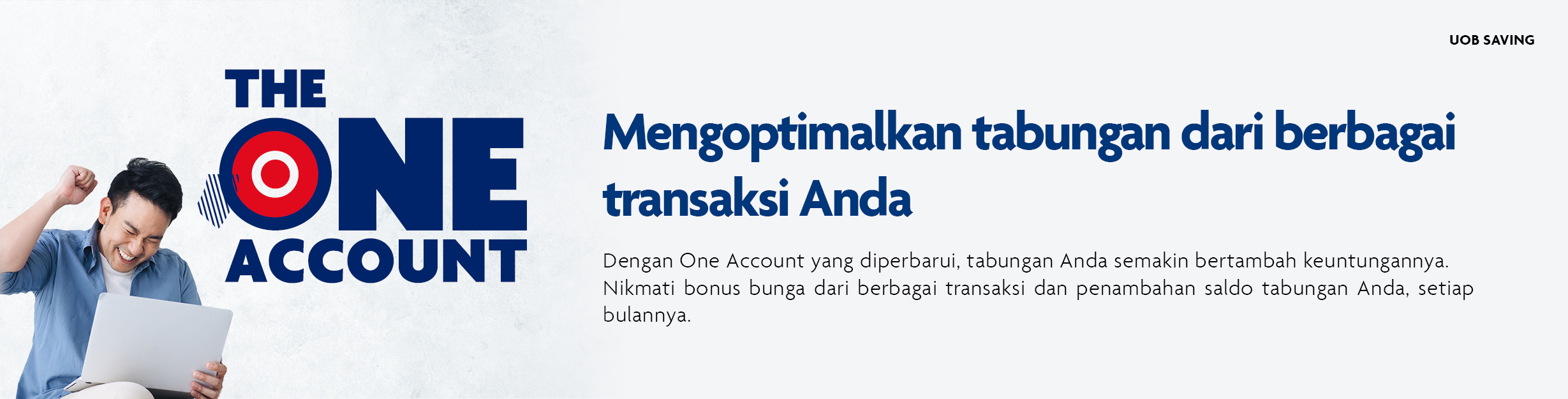 Upsize your saving with UOB One Account